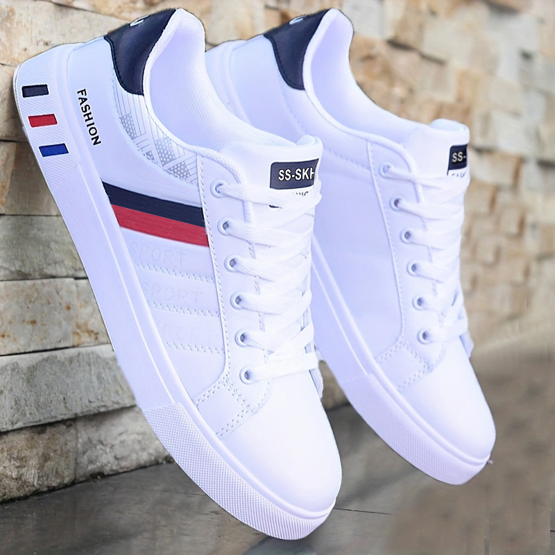 Men Formal Wear Shoes - Men's Low-Top Skateboarding Sneakers - Breathable