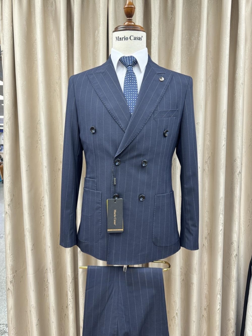 2026 New Striped Suit Set 2 Pi - Elegant Formal Men'S Wear recension och pris