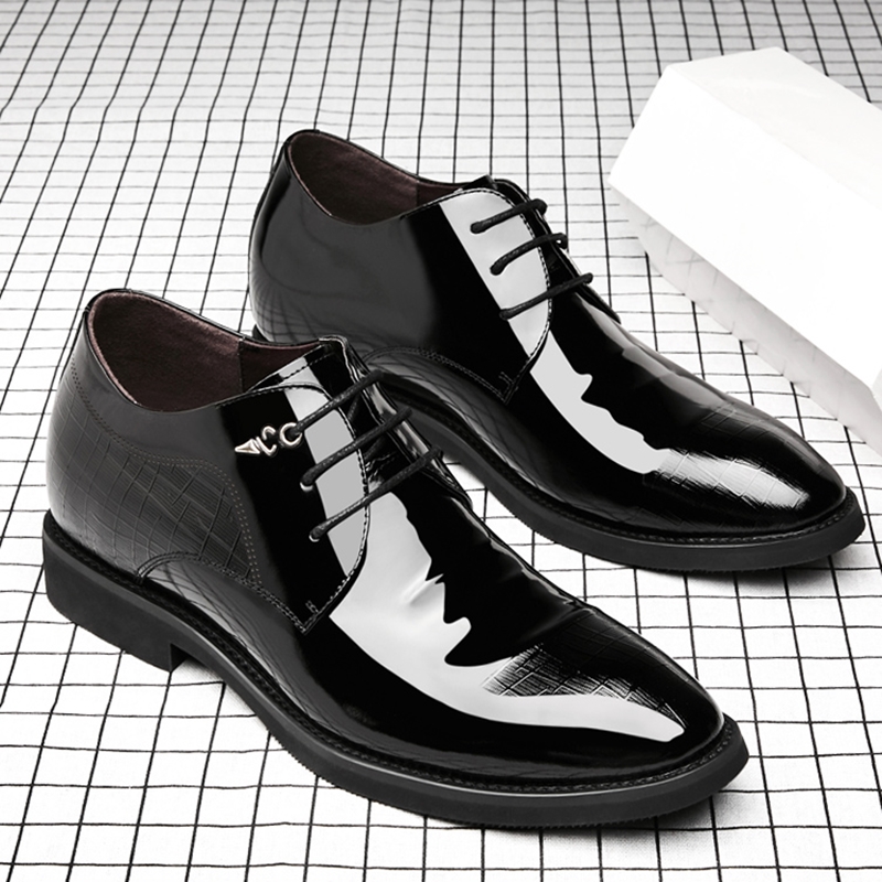 3/6/8 Cm Elevator Shoes Men Dr - Men'S Used Formal Wear recension och pris