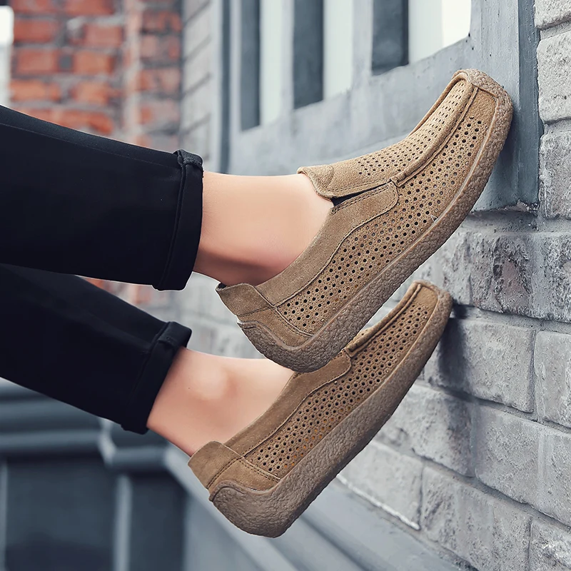 Men Loafers High-quality Slip  - Men Formal Wear Shoes recension och pris
