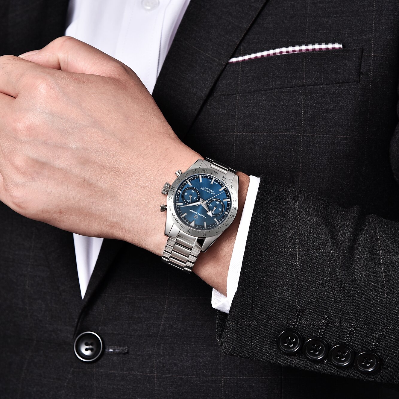 PAGANI DESIGN Premium Luxury E - Elegant Formal Men'S Wear recension och pris