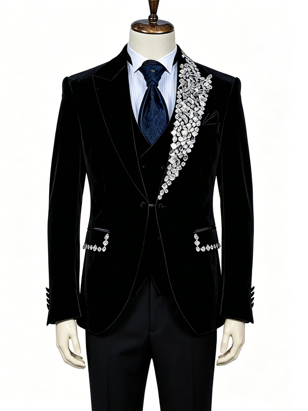 Formal Wedding Tuxedos Velvet  - Men'S Formal Evening Wear recension och pris
