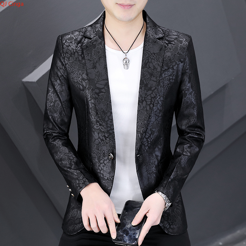 2026 Spring Men's Black Suit J - Asian Men Formal Wear recension och pris