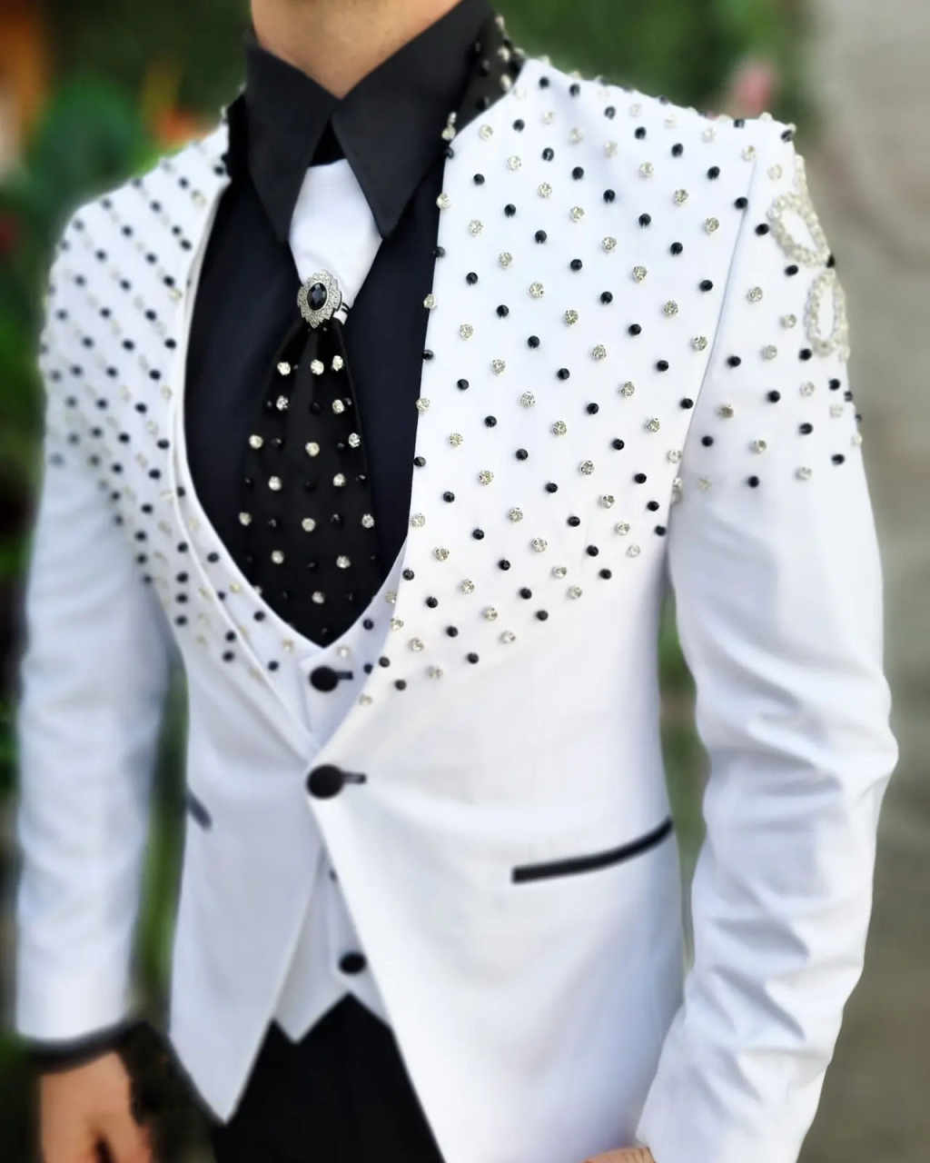 Elegant Diamond Mens Suits 2 P - Elegant Formal Men'S Wear recension och pris