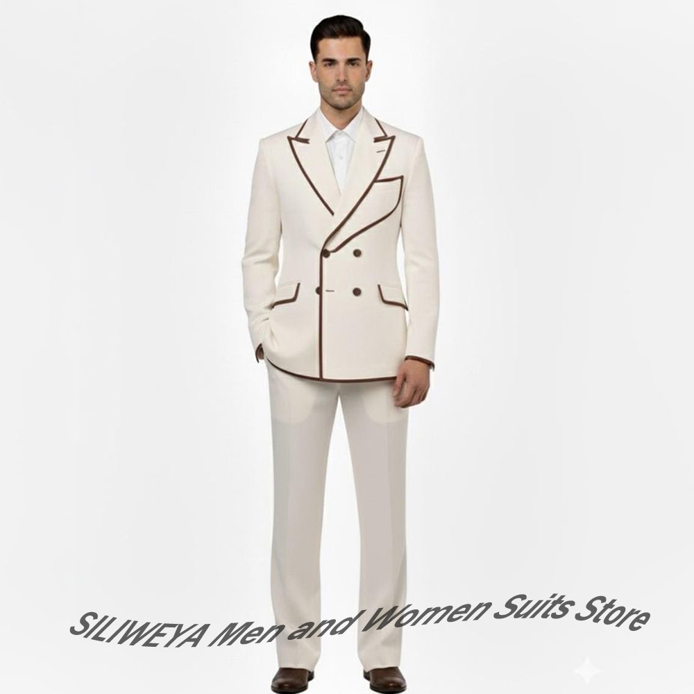 Stylish Men's Double-Breasted  - Men'S Formal Evening Wear recension och pris