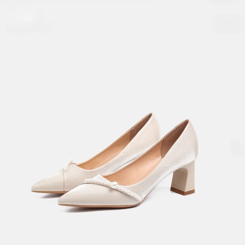 Elegant Pearl Embellished Poin - Men Formal Wear Shoes recension och pris