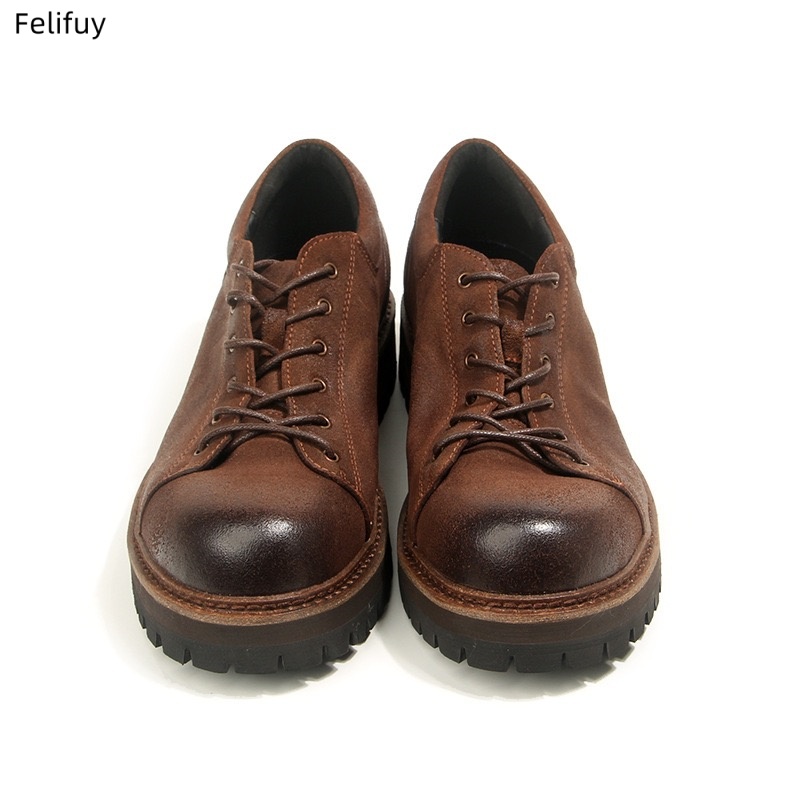 Retro Cowhide Mens Casual Busi - Men Formal Wear Shoes recension och pris