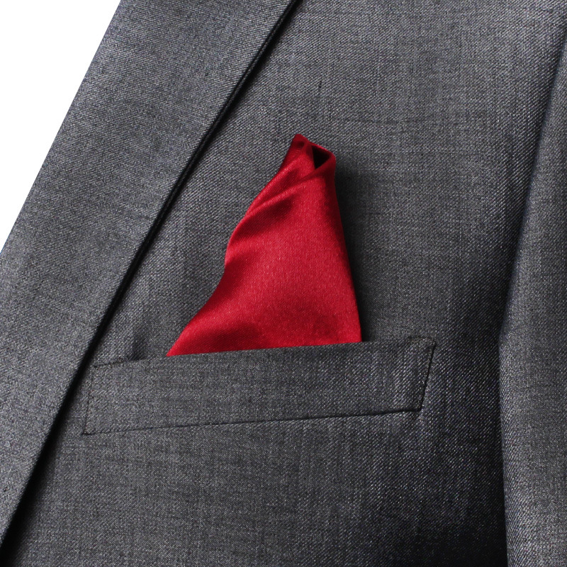 22CM Solid Color Pocket Squre  - Men'S Used Formal Wear recension och pris